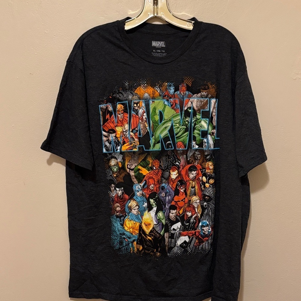 Marvel Multicolor Superhero Graphic Tee